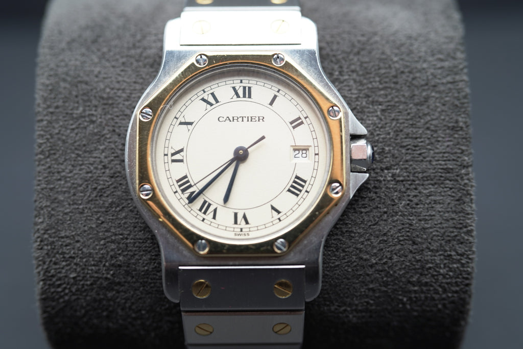 Cartier Santos Octagon (Two Tone)