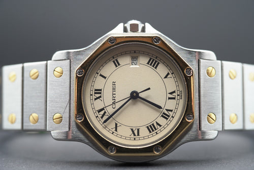 Cartier Santos Octagon (Two Tone)