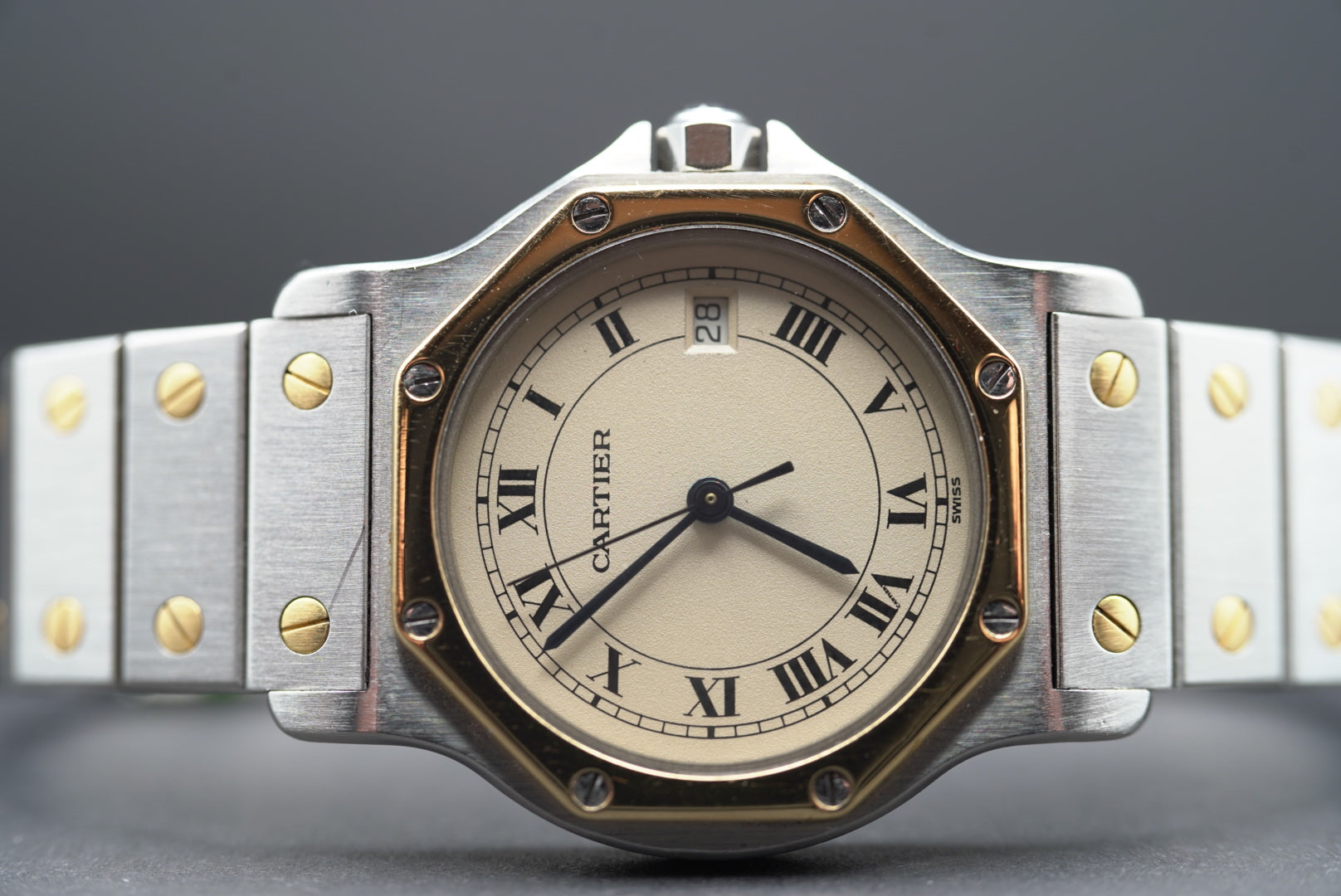 Cartier Santos Ronde Octagon Quartz 30mm [Ref. W2001583]