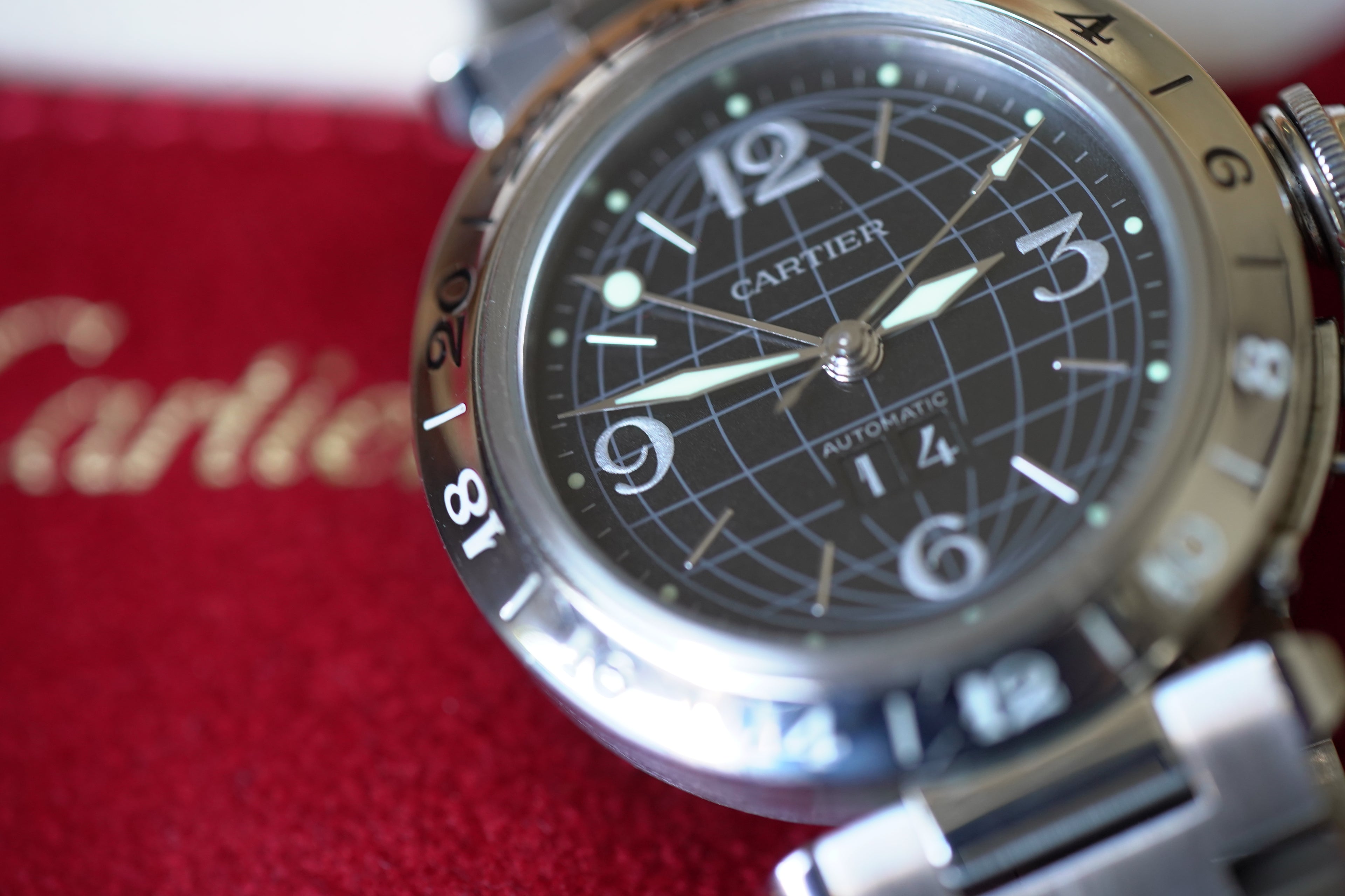 Cartier Pasha C GMT Automatic 35mm [Ref. W31049M7]