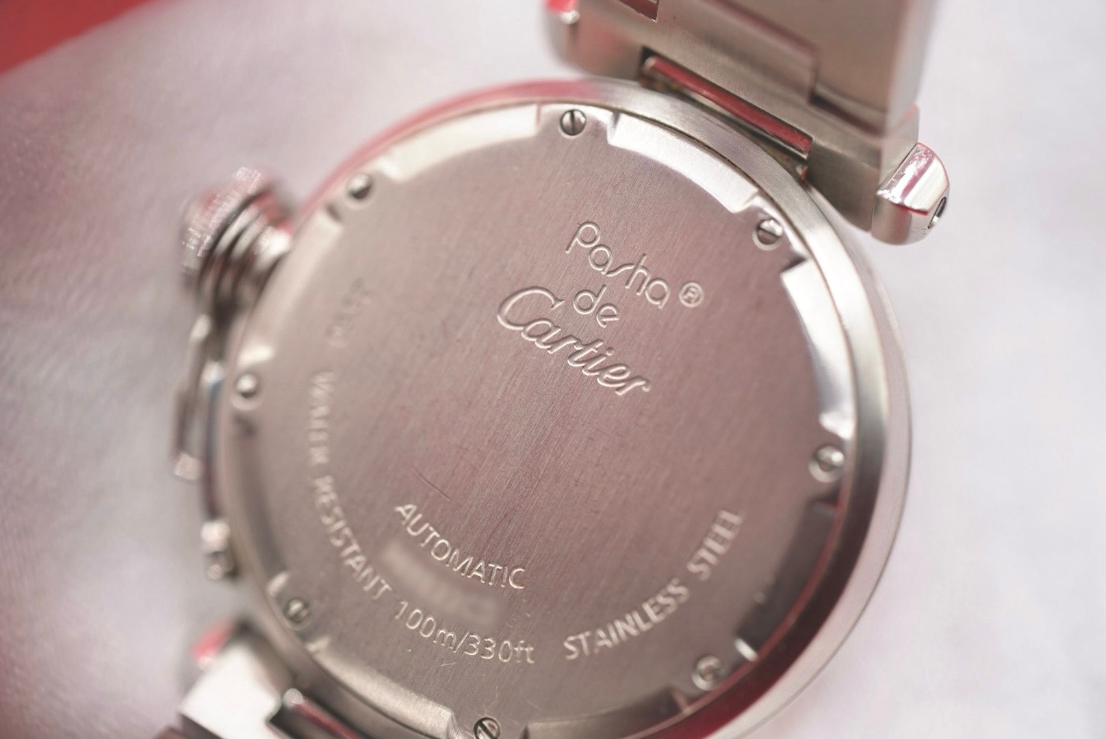 Cartier Pasha C GMT Automatic 35mm [Ref. W31049M7]