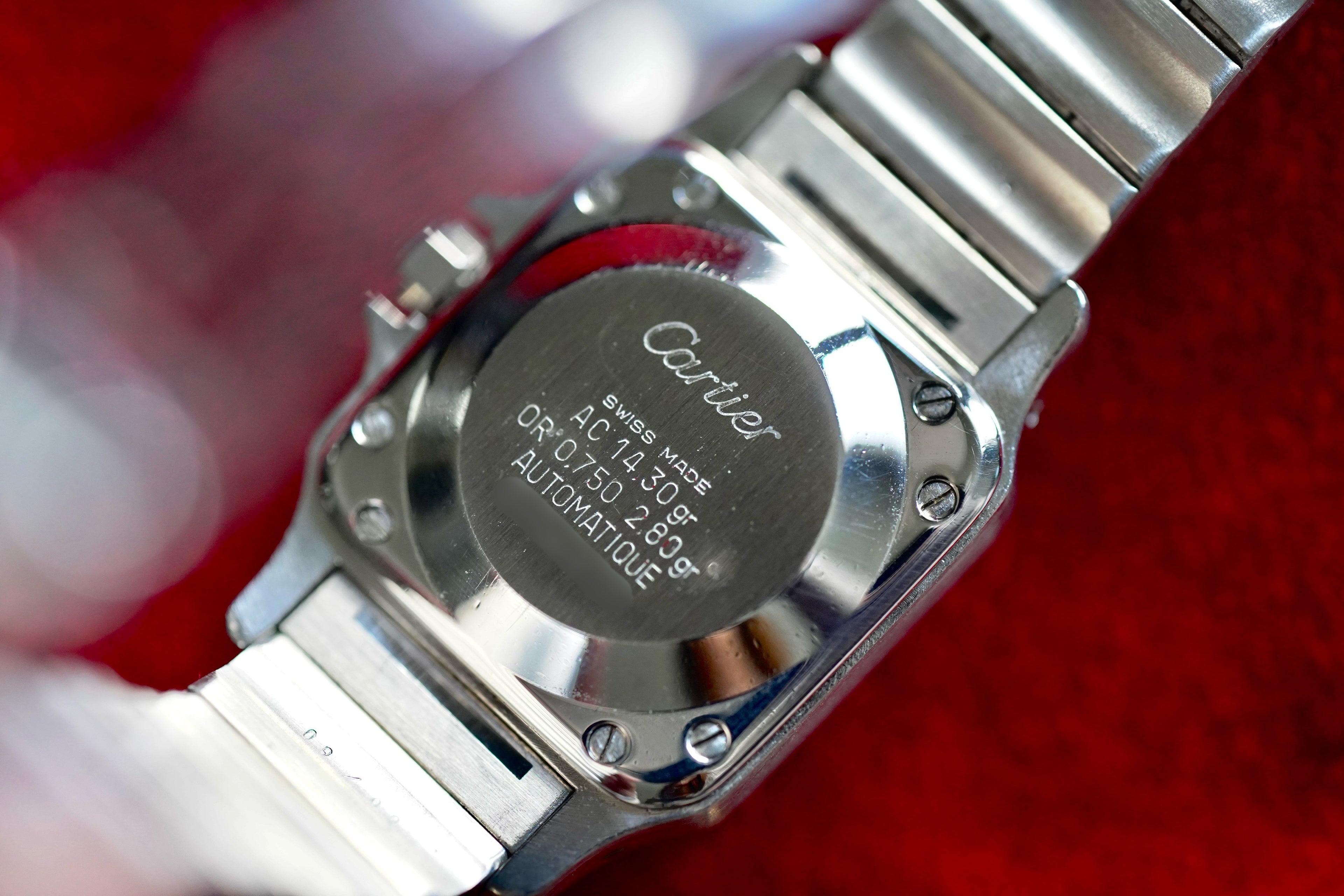 Cartier Santos Carrée "Ghost Dial" Automatic 24mm [Ref. 0902]