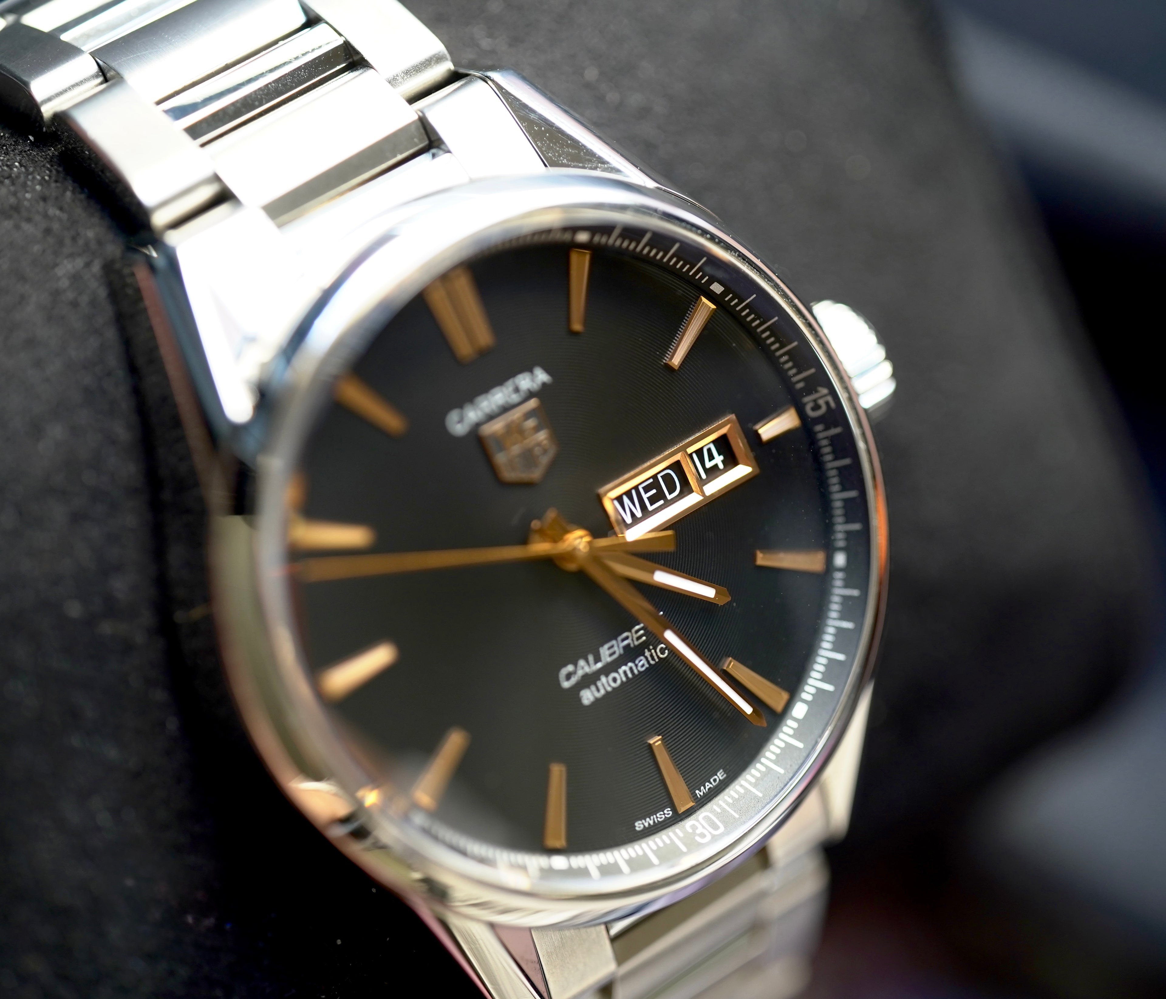 Tag Heuer Carrera Calibre Day Date Automatic 41mm [Ref no. WAR201C]