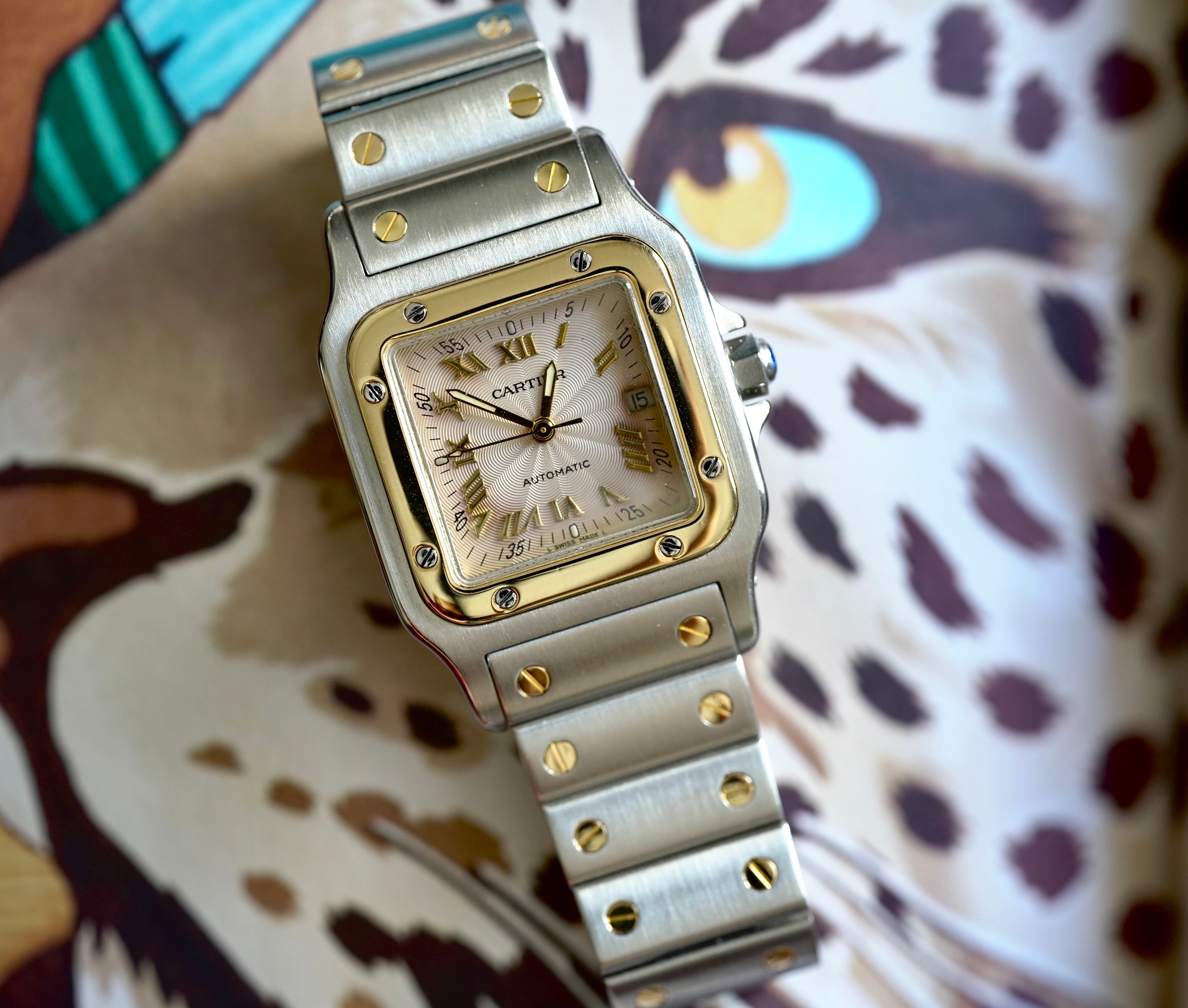 Cartier Santos Galbée "Millennium Dial" Automatic 29mm [Ref. W20041C4]