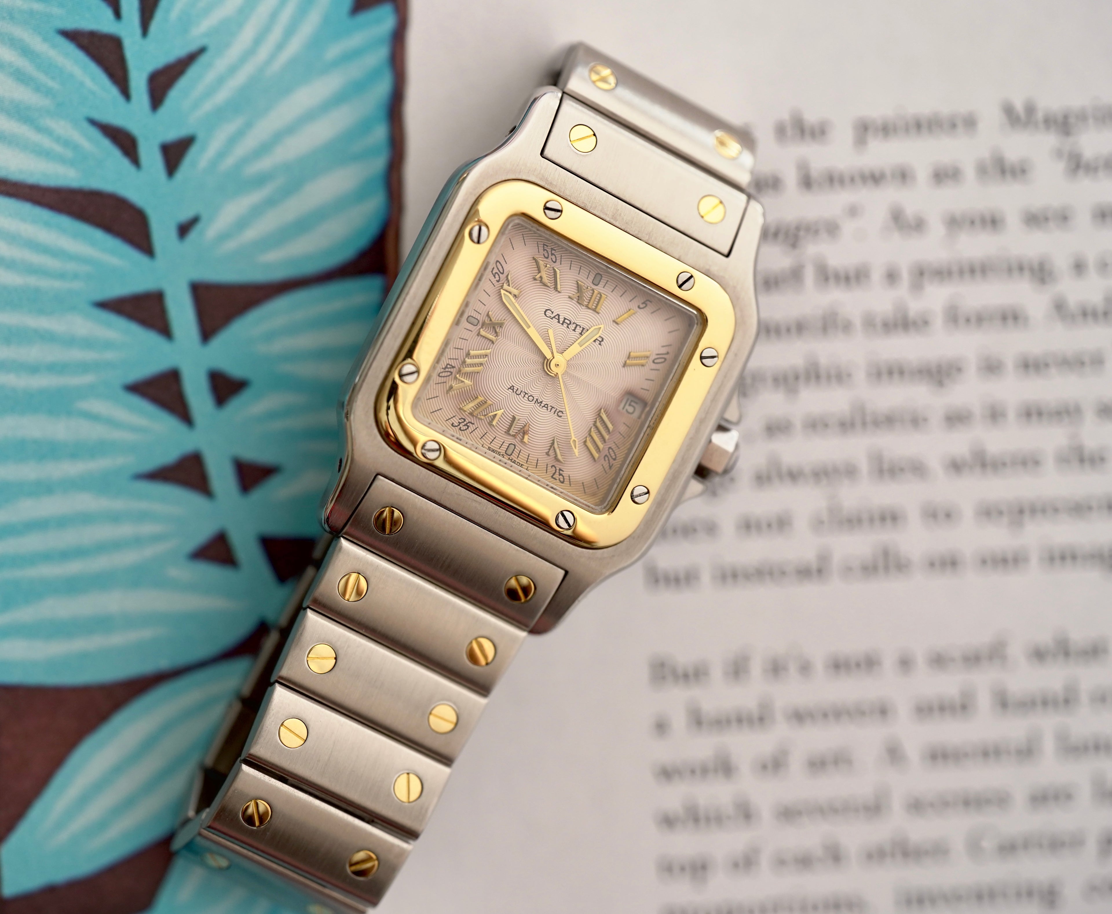 Cartier Santos Galbée "Millennium Dial" Automatic 29mm [Ref. W20041C4]