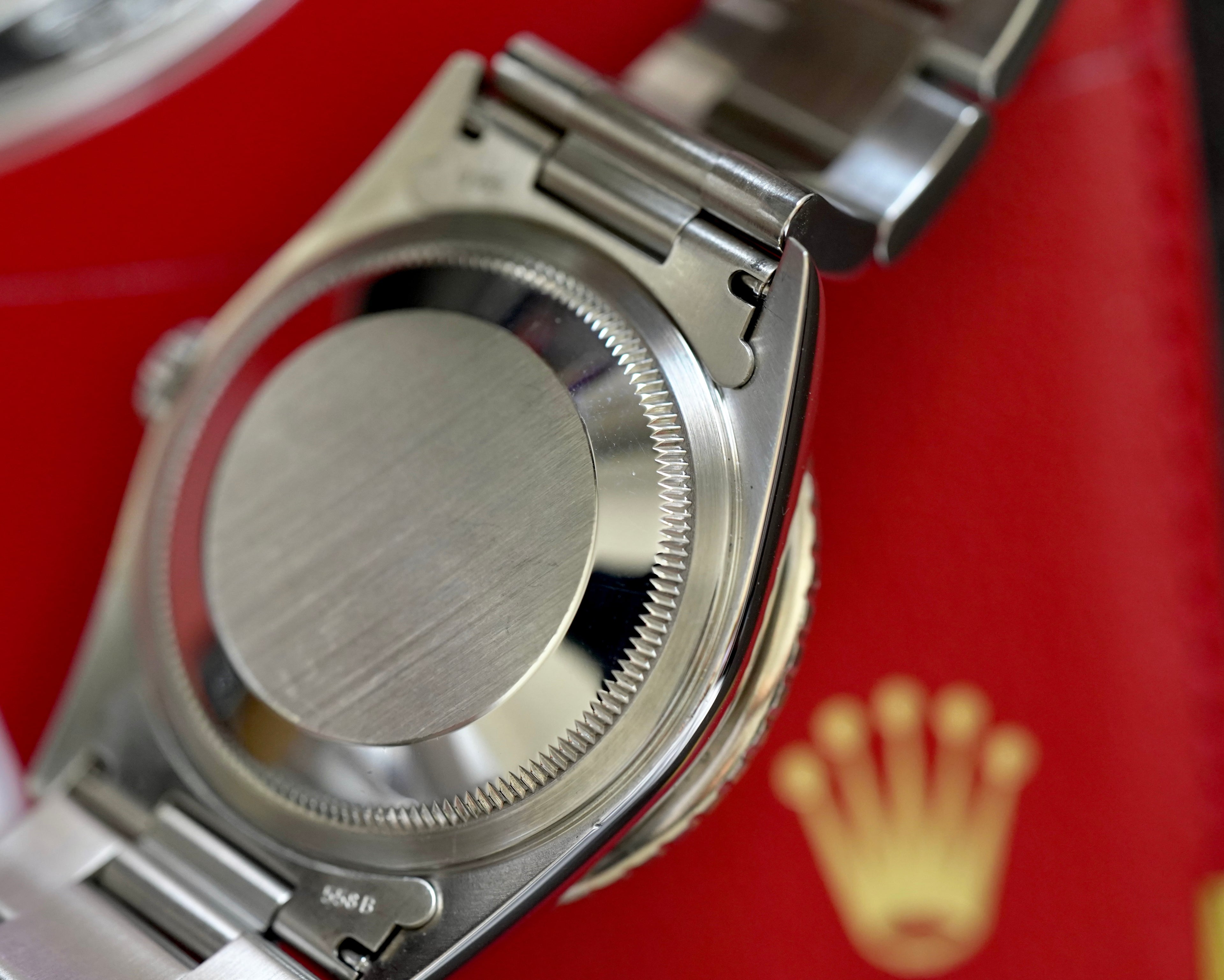 Rolex Datejust Black Dial 36mm Thunderbird Turn-O-Graph [Ref 16264]